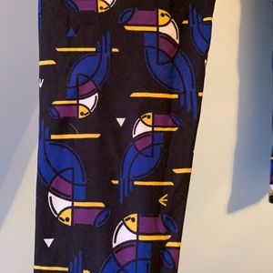 Toucan bird, buttery soft, Tall & Curvy leggings